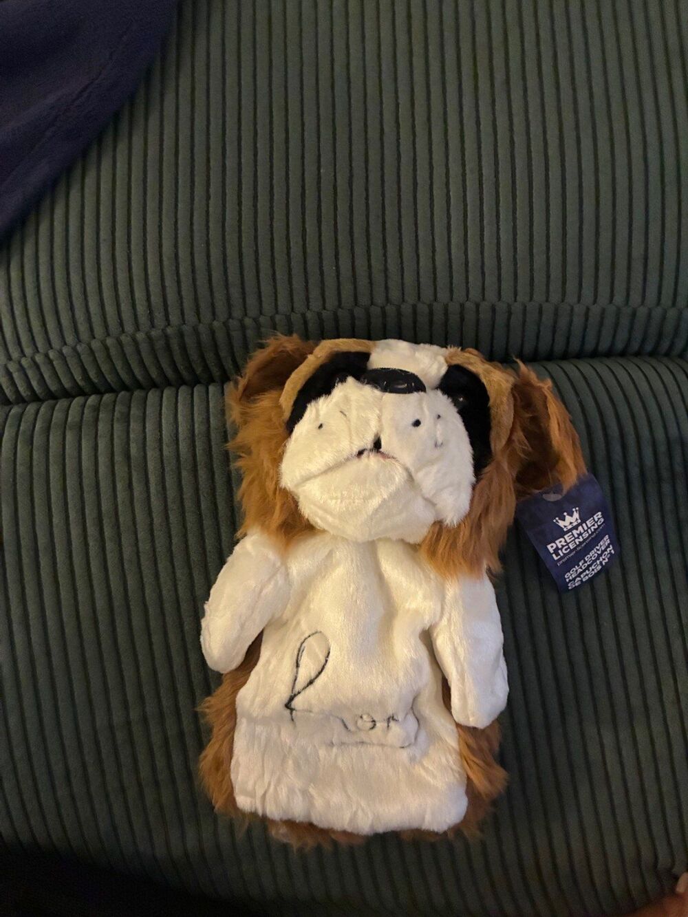 NWT RARE Premier Licensing Rory McIlroy "Rors" St Bernard Golf Headcover